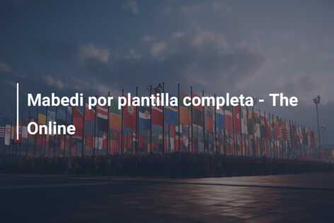 Mabedi por plantilla completa – The Online