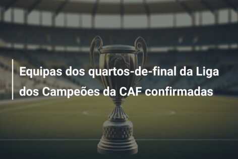 Equipas dos quartos-de-final da Liga dos Campeões da CAF confirmadas