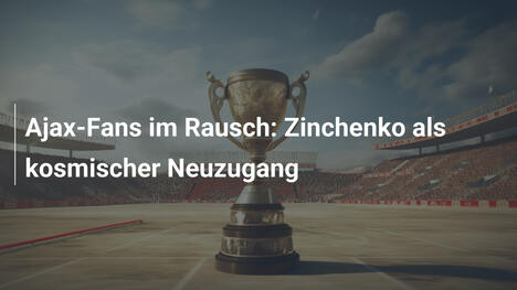 Ajax-Fans im Rausch: Zinchenko als kosmischer Neuzugang