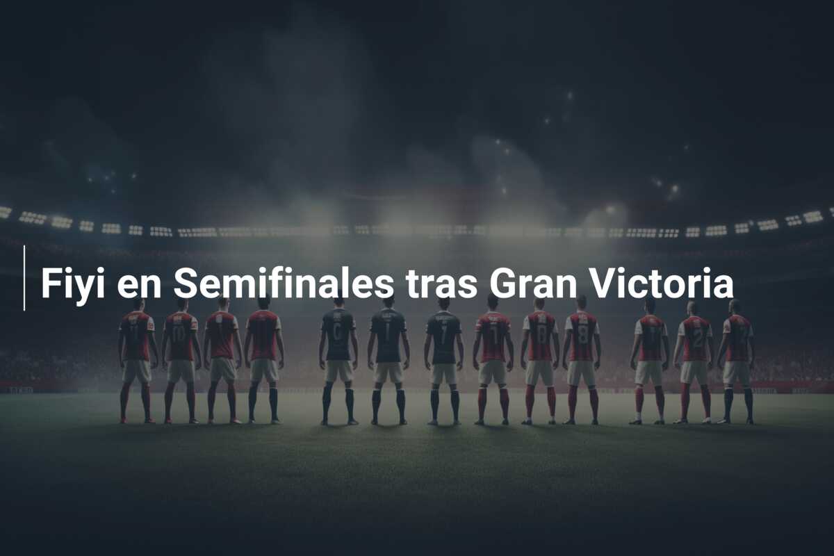 Fiyi en Semifinales tras Gran Victoria