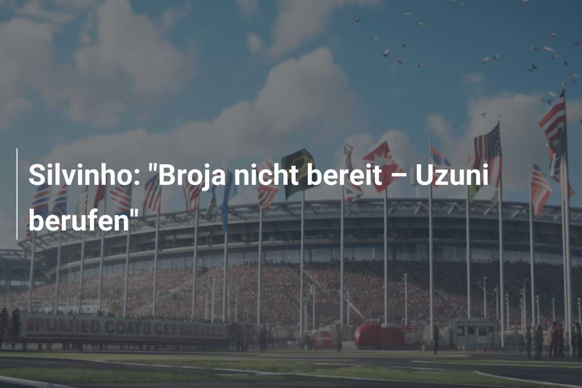 Silvinho: “Broja nicht bereit – Uzuni berufen”