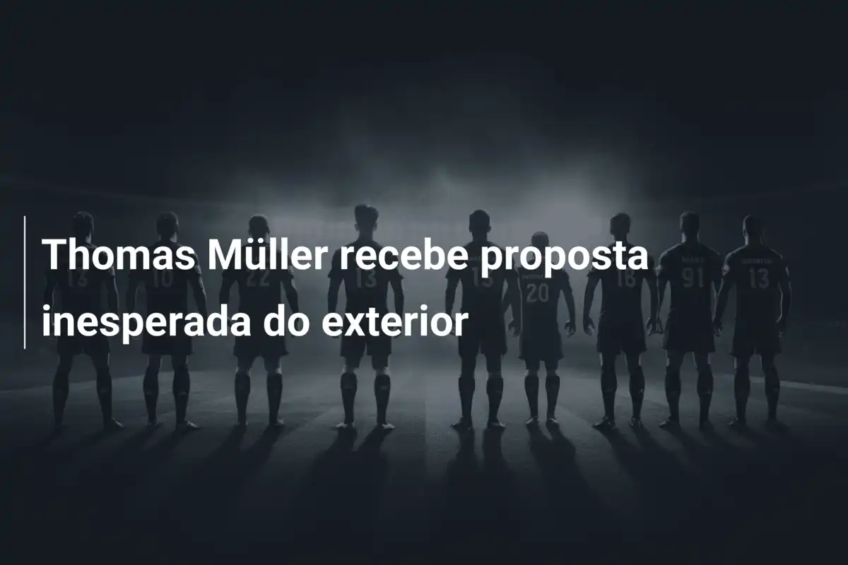 Thomas Müller recebe proposta inesperada do exterior