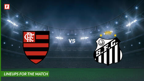 Flamengo vs Santos: alineaciones para el partido