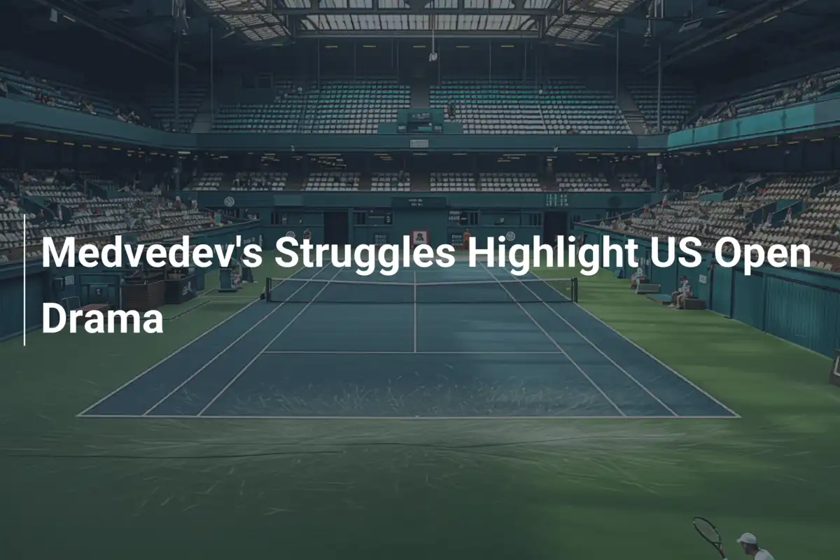 Medvedevs Kämpfe und Kyms Aufstieg: US Open liefert Drama pur