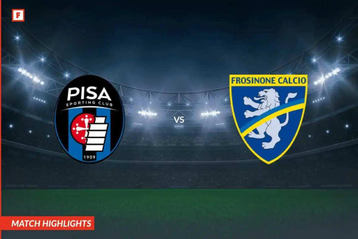 AC Pisa - Frosinone Calcio tore und höhepunkte
