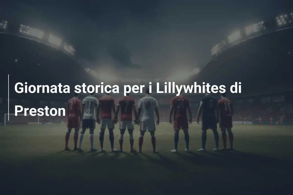 Giornata storica per i Lillywhites di Preston