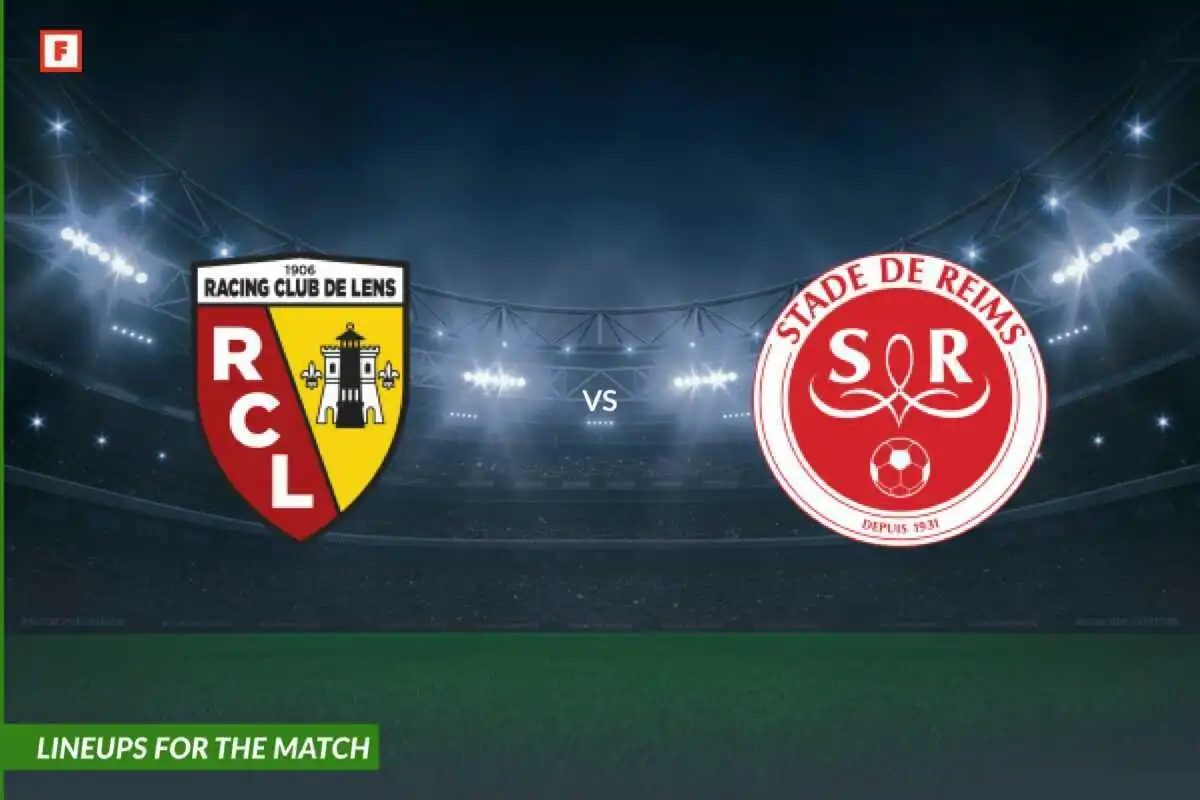 RC Lens mot Stade de Reims: lagoppstillinger til kampen
