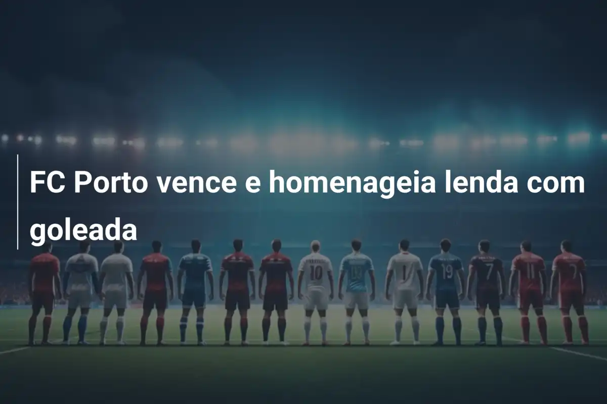 FC Porto vence e homenageia lenda com goleada