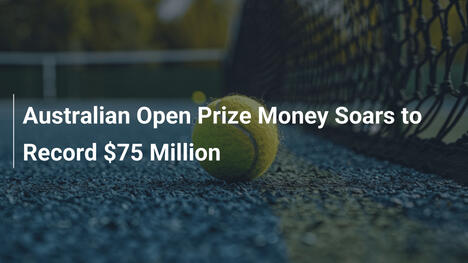 Australian Open: Preisgeld steigt auf Rekord von 75 Millionen Dollar