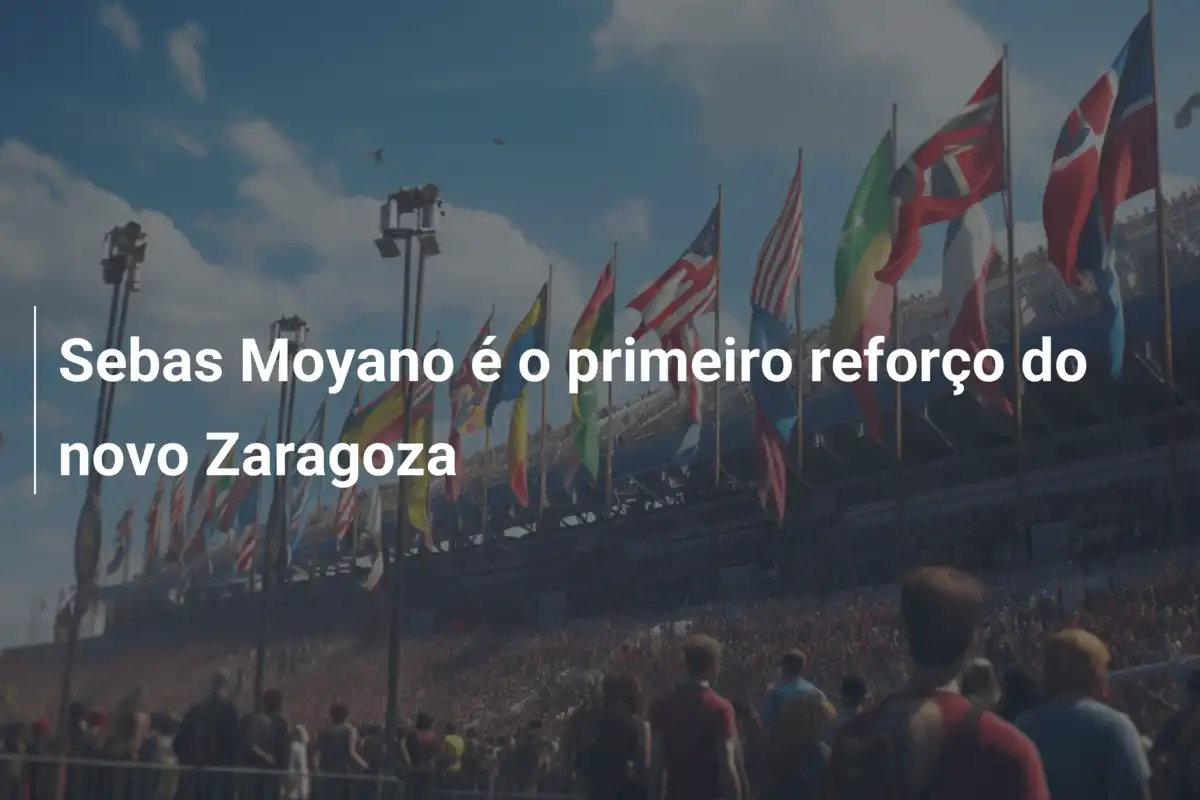 Sebas Moyano é o primeiro reforço do novo Zaragoza