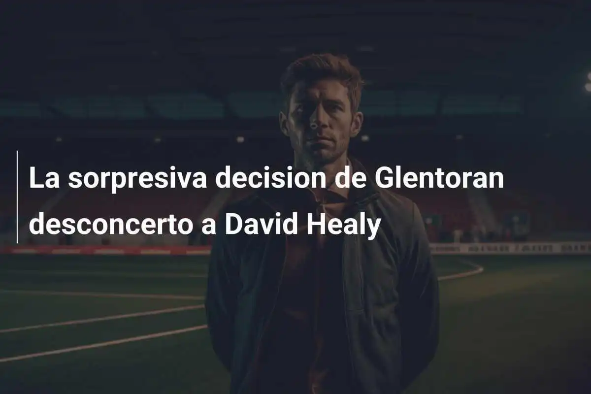 La sorpresiva decision de Glentoran desconcerto a David Healy