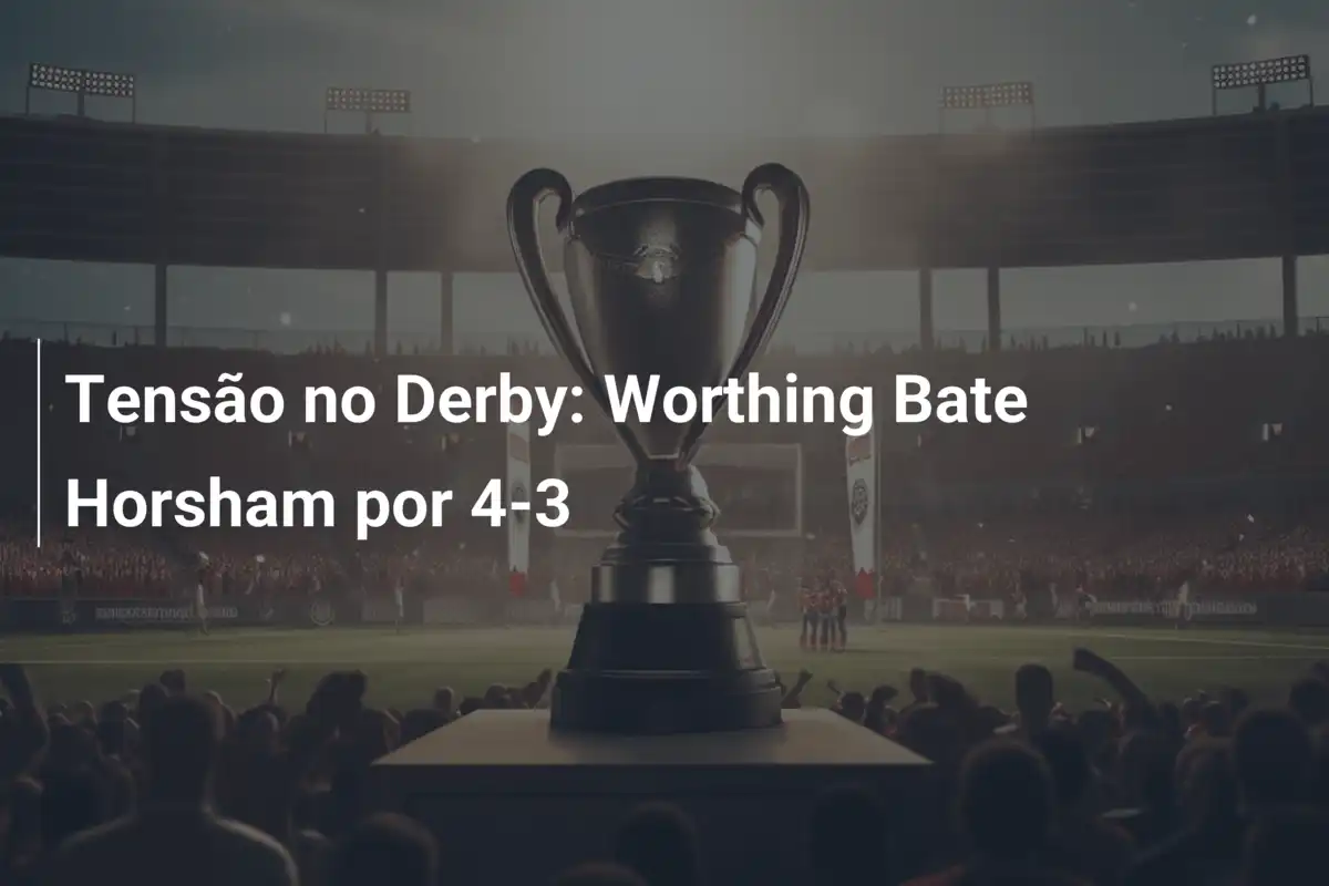 Tensão no Derby: Worthing Bate Horsham por 4-3