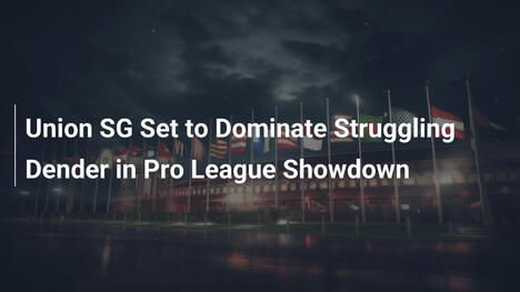 Union SG dominiert schwaches Dender in Pro-League-Duell