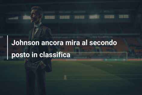 Johnson ancora mira al secondo posto in classifica