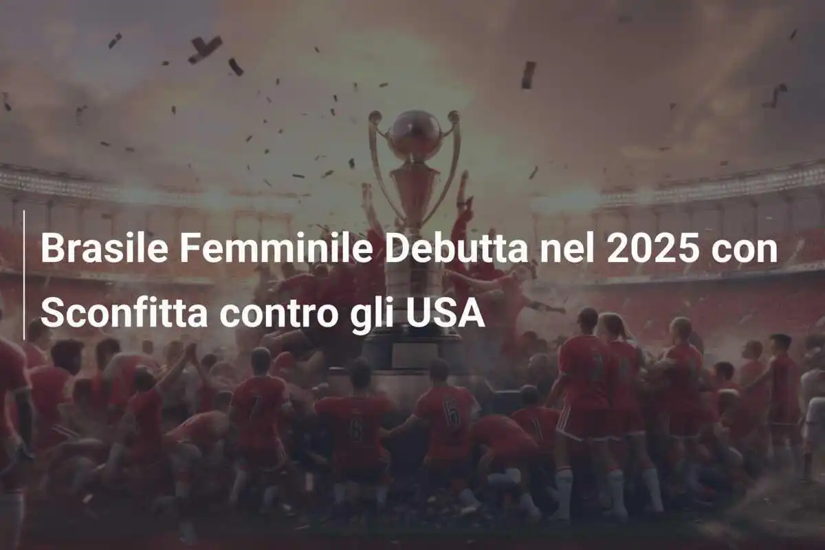 Brasile Femminile Debutta nel 2025 con Sconfitta contro gli USA