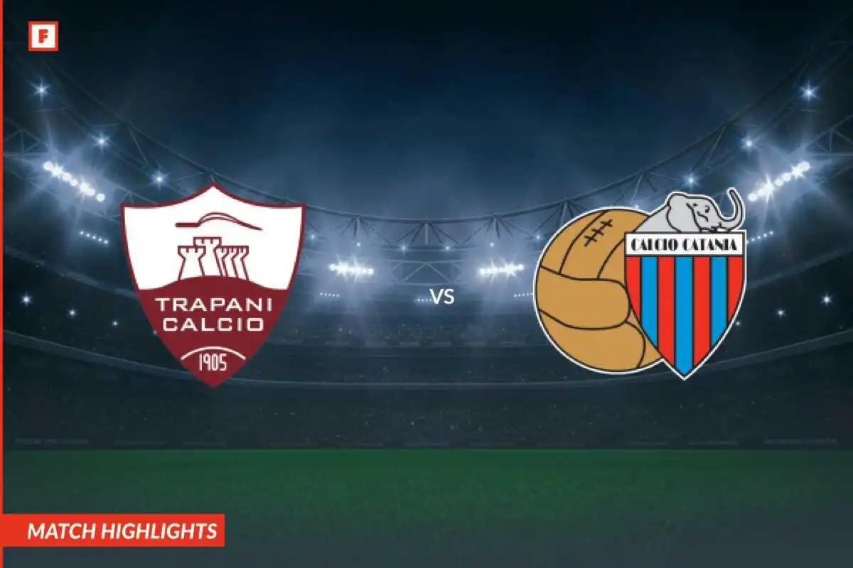 ทีมนักฟุตบอลทราปานี - Catania ประตูและไฮไลท์