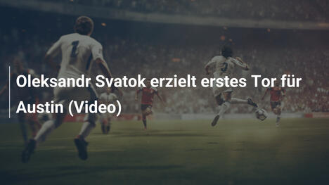 Oleksandr Svatok erzielt erstes Tor für Austin (Video)