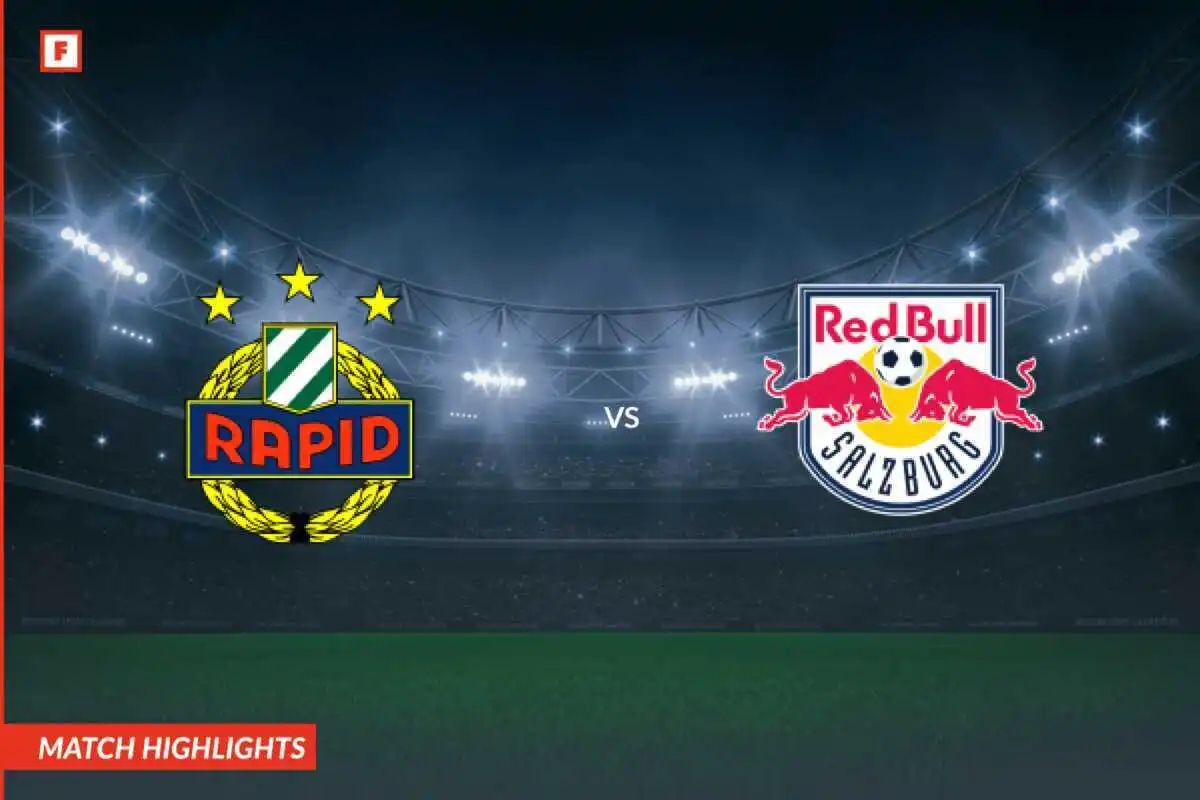 Rapid Wien - RB Salzburg mål og høydepunkter