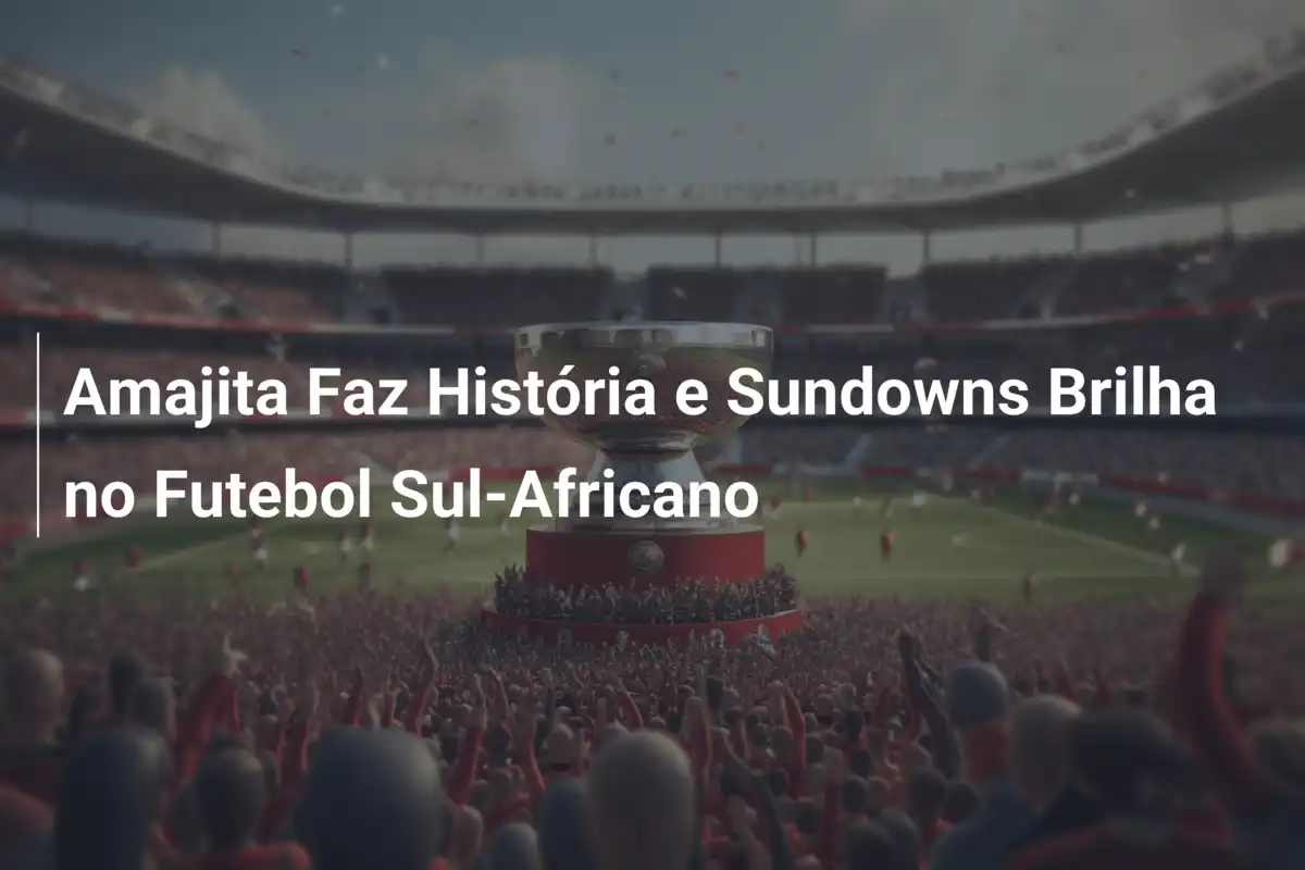 Amajita Faz História e Sundowns Brilha no Futebol Sul-Africano