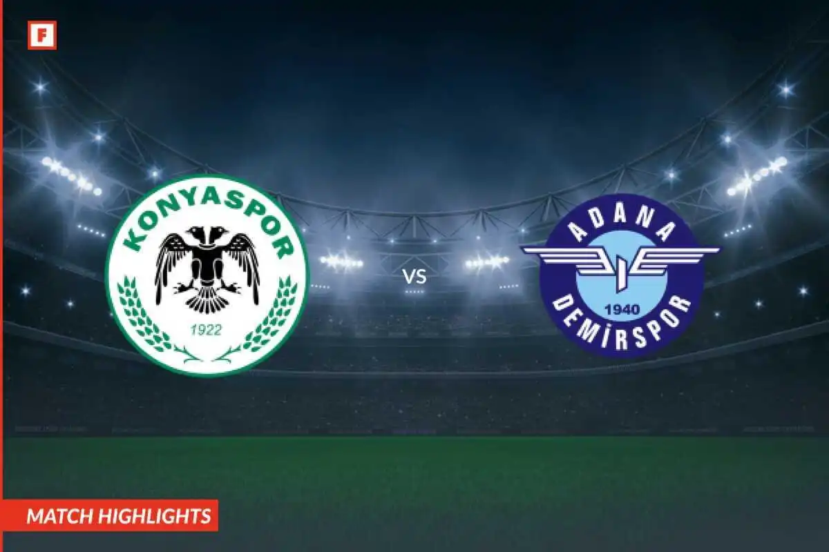 Konyaspor 1922 - Adana Demirspor gol e momenti salienti