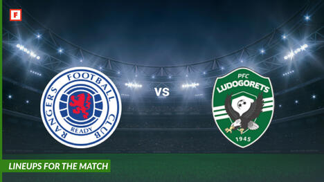 Rangers vs Ludogorets 1945: alineaciones para el partido