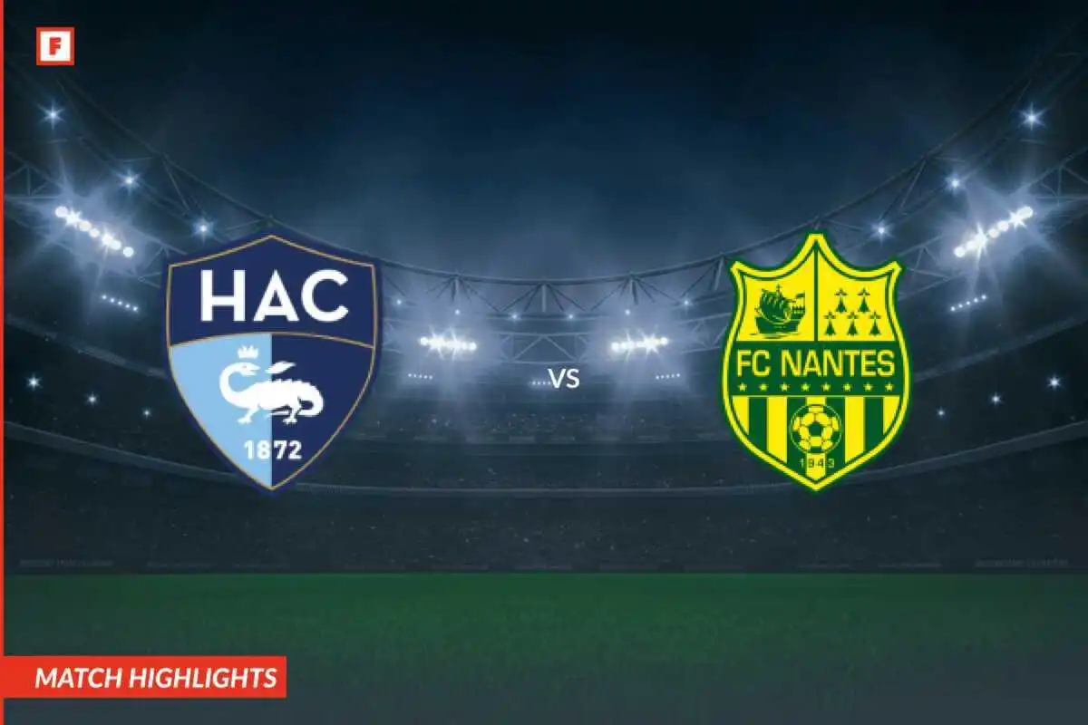 Le Havre - Nantes mål og høydepunkter