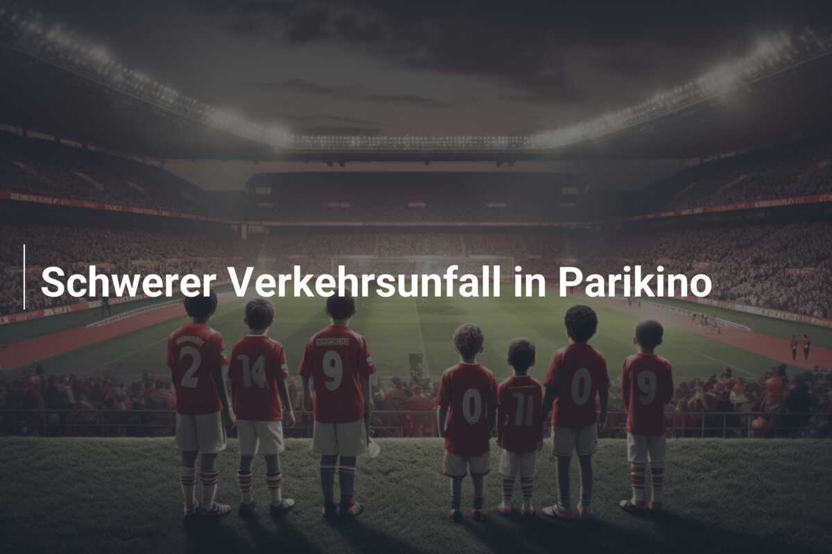 Schwerer Verkehrsunfall in Parikino