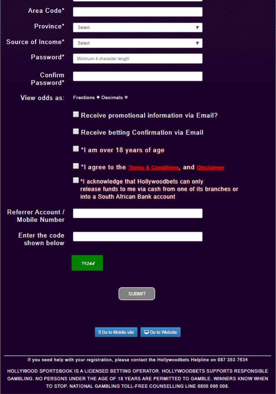 Hollywood register login Hollywoodbets register ⏩ Hollywoodbets login