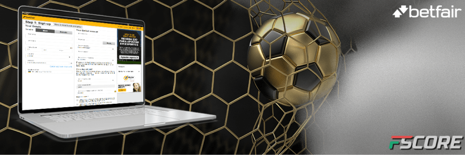 Hacer un registro Betfair es muy simple