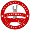 Логотип команды Партизан Цервен Бряг
