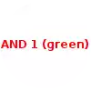 AND 1 (green)