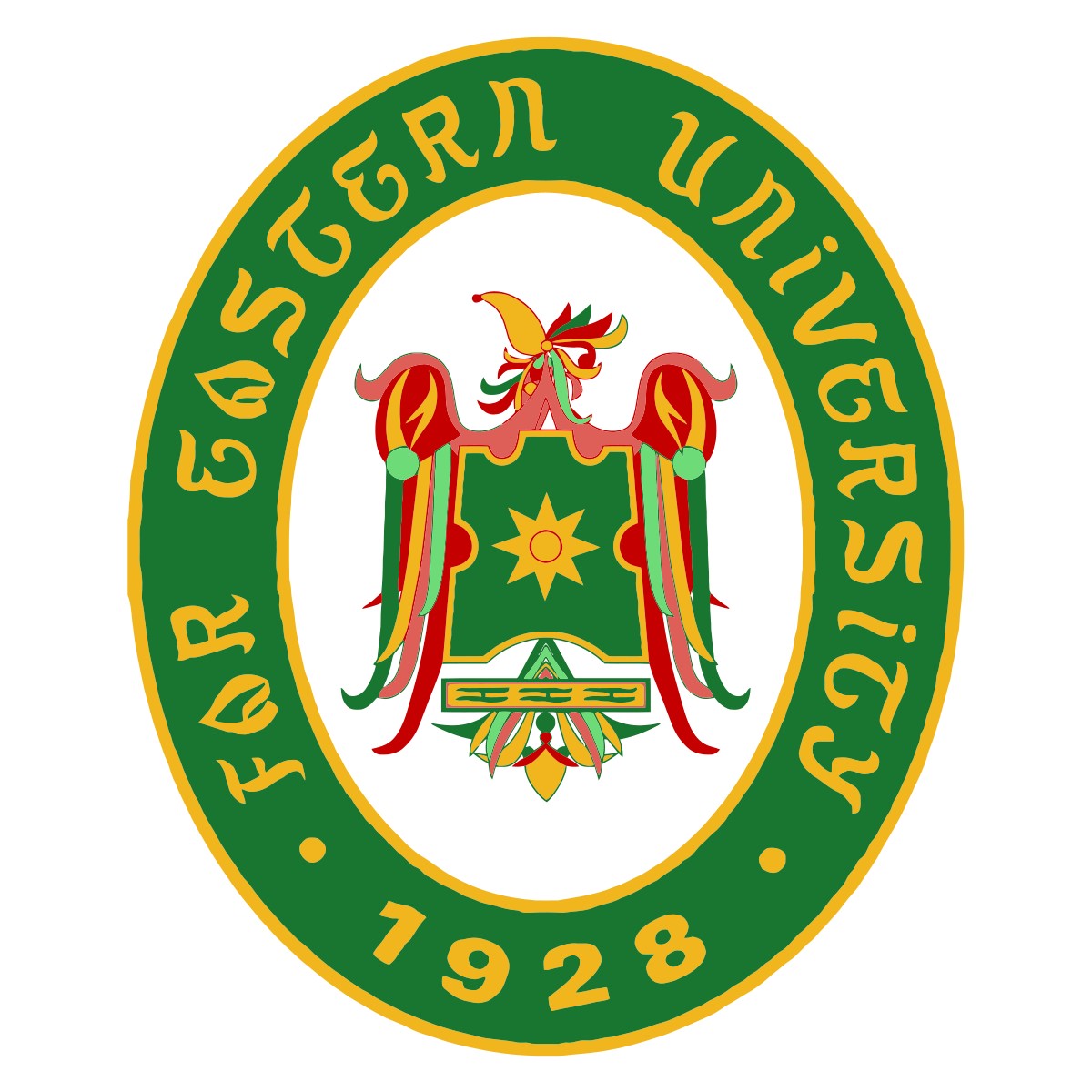 Far Eastern University. Far Eastern University feu. University logo. Oriental University logo. Far eastern