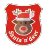 Santa và hươu cao cổ
