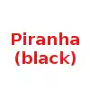 Piraña (negra)