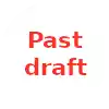 Past draft (light green)