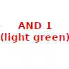 AND 1 (light green)